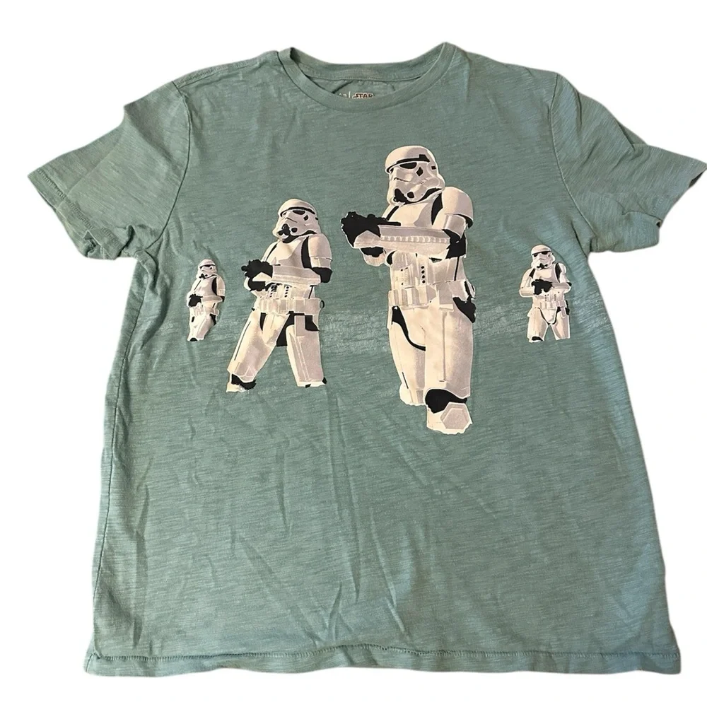 Star Wars Stormtrooper Graphic Tee - Sage Green